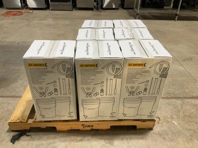 Used LOT OF (7) BREWMASTER 5 GALLON HOMEBREW STARTER KITS Brewing Equipment Michigan US | Miedema Asset Management Group #1580078