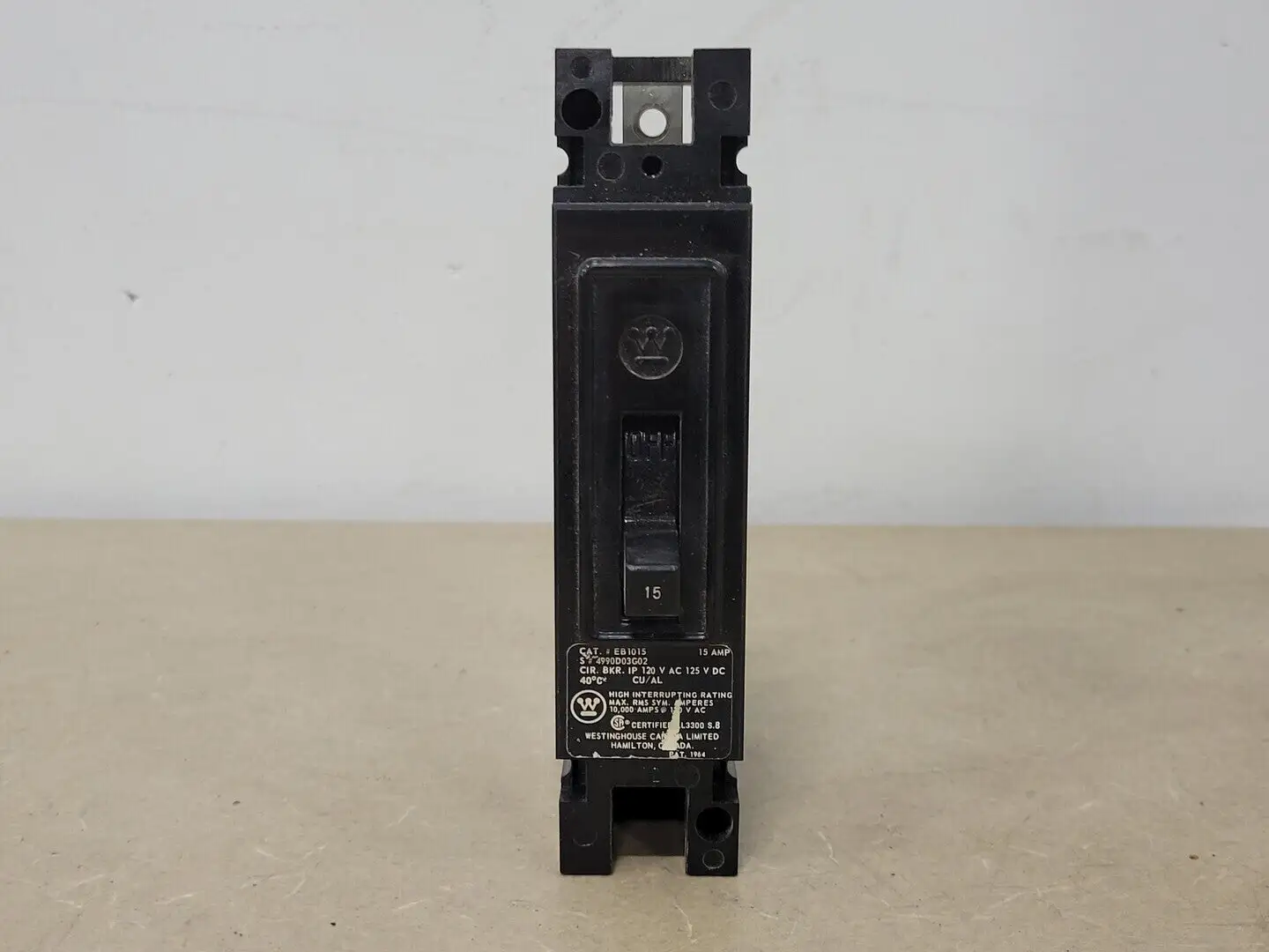 USED WESTINGHOUSE EB1015