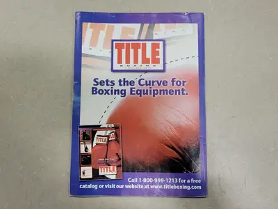 USED BOXING 2001 SEPTEMBER 2001