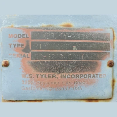 Tyler 8 x 24 2 Deck Incline Screen