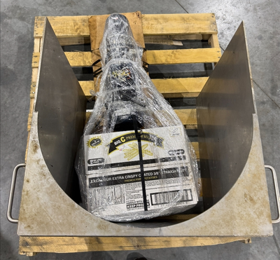 Evodos type 25 spiral plate centrifuge, 316L SS.