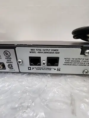 APC MODEL 450VA 280V-250VA UNINTERRUPTABLE POWER SUPPLY