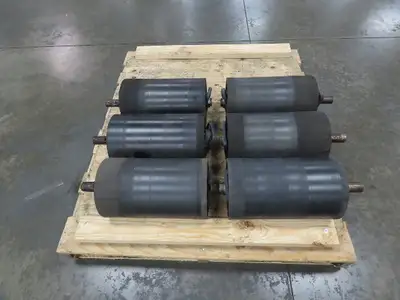 Hytrol 8"x 14.5" Center Drive Pulley for 24" Conveyor 1-7/16" Shaft