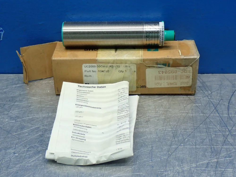 New | in-Stock PEPPERL+FUCH 104093 Proximity Sensors Ohio US | HGR 24 #864446