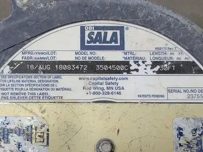 USED DBI SALA 3504500C