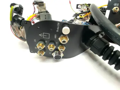 USED FANUC CABLE AND PANEL ASSEMBLY