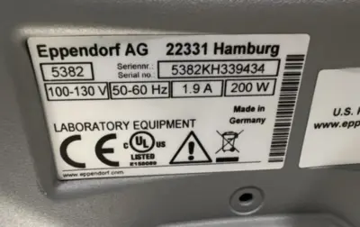 Used EPPENDORF THERMOMIXER C (5382) Temperature Control and Mixing Instruments California US | Biotech Equipment Sales #1464570