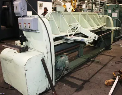 10 GA. X 120" PEXTO MODEL 10-*U-10A MECHANICAL SHEAR