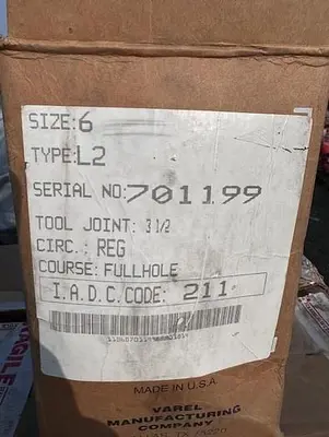 USED VAREL MANUFACTURING L2