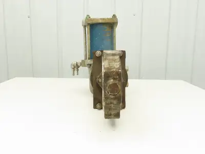 Jamesbury 4" 815L 11 3600TA-A Wafer Sphere Butterfly Valve 316SS ST200B Actuator