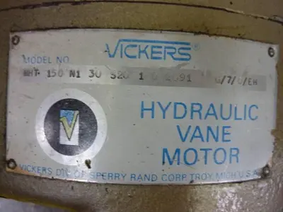 USED VICKERS MHT 150 N1 30 S20 1 0 2091
