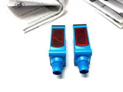 USED SICK THROUGH-BEAM PHOTOELECTRIC SENSOR SET TRA. & REC.