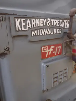 #4 K&T MILWAUKEE MODEL # 420 TF-17 HORIZONTAL MILL: STOCK #18926