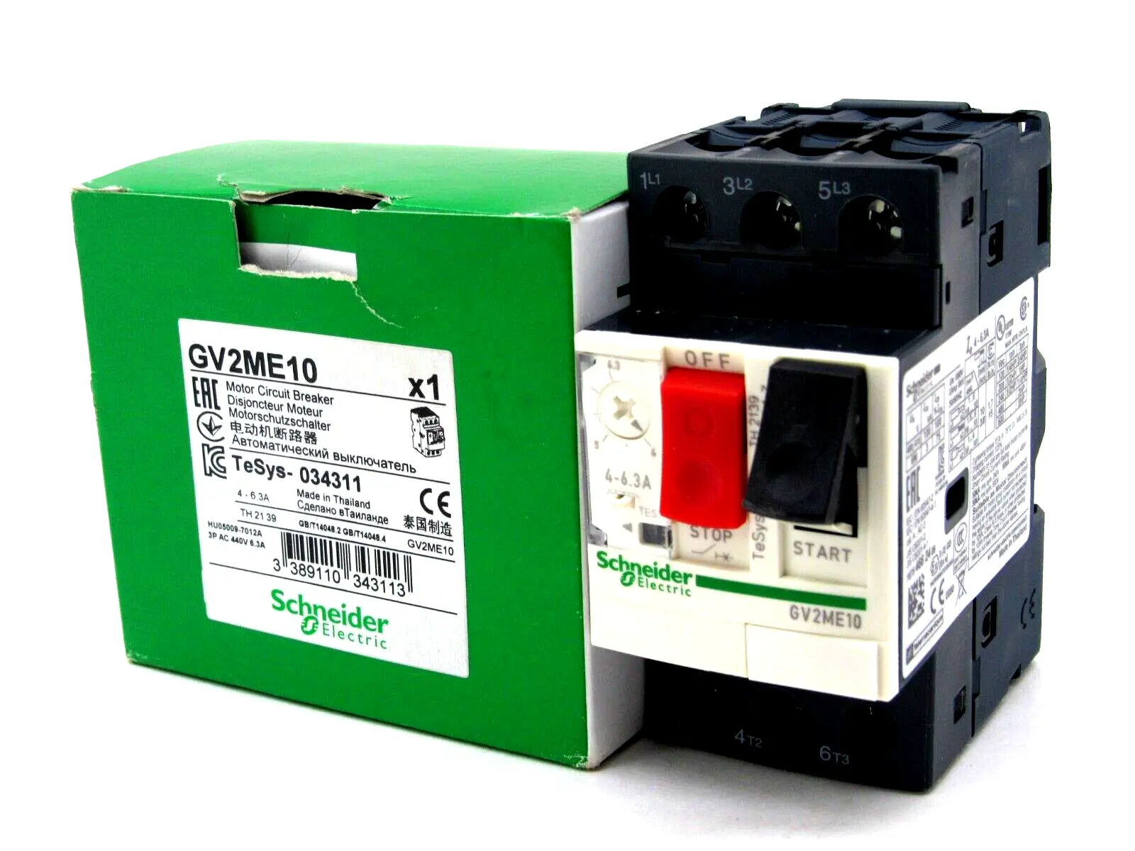 NEW SCHNEIDER ELECTRIC GV2ME10 MOTOR CIRCUIT BREAKER