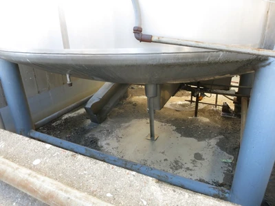 15,000 Gal Stainless SS Storage Tank, 15' x 14'