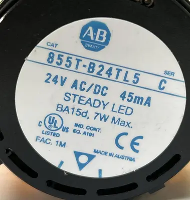 New | in-Stock ALLEN-BRADLEY 855T-B24TL5 Lighting Ohio US | Surplus Asset Holdings #1237835