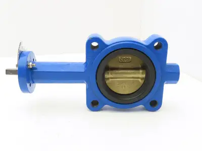 C&C Industries B148-GRC Butterfly Valve 3" Stainless Disc 200 PSI A536 DN80
