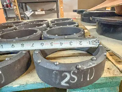 New | in-Stock FOREMOST 6" CASING SHOE WITH DOME BUTTONS Drills Pennsylvania US | East West Machinery & Drilling #1417865