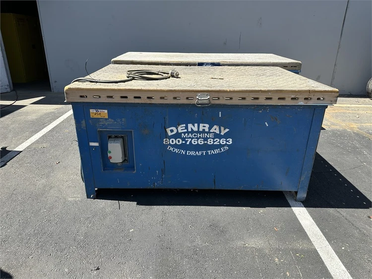 Used DENRAY "7200B" Downdraft Tables California US | MachineryMax #1373210