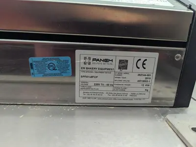 Used 2019 PANEM INTERNATIONAL SPFA1X8FCP Proofers (Bakery) British Columbia CA | Steep Hill Equipment Solutions #1332707