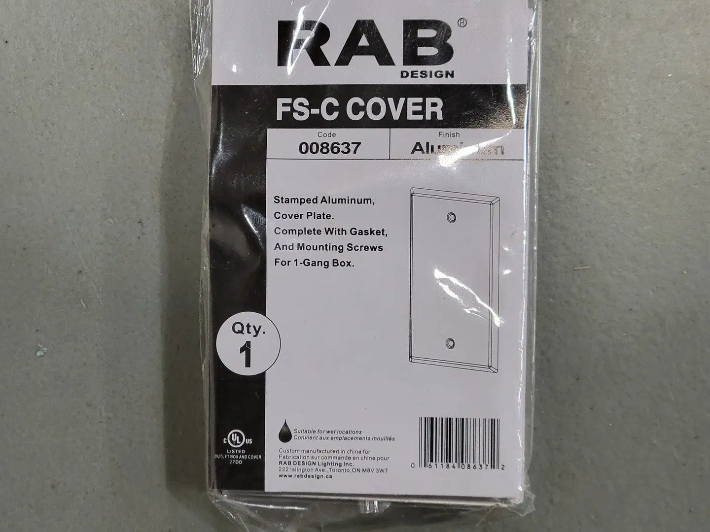 Used RAB DESIGN FS-C Switchgears British Columbia CA | Lenmark #244565