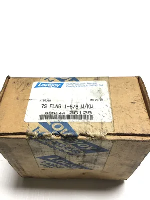 Lovejoy 685144 36129 7S Sleeve Coupling Flange – S-Flex Flange, Size 7, 1.6250