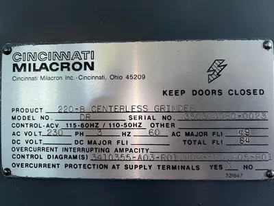 CINCINNATI MILACRON 220-8 Centerless Grinders | Mohawk Machinery (7)