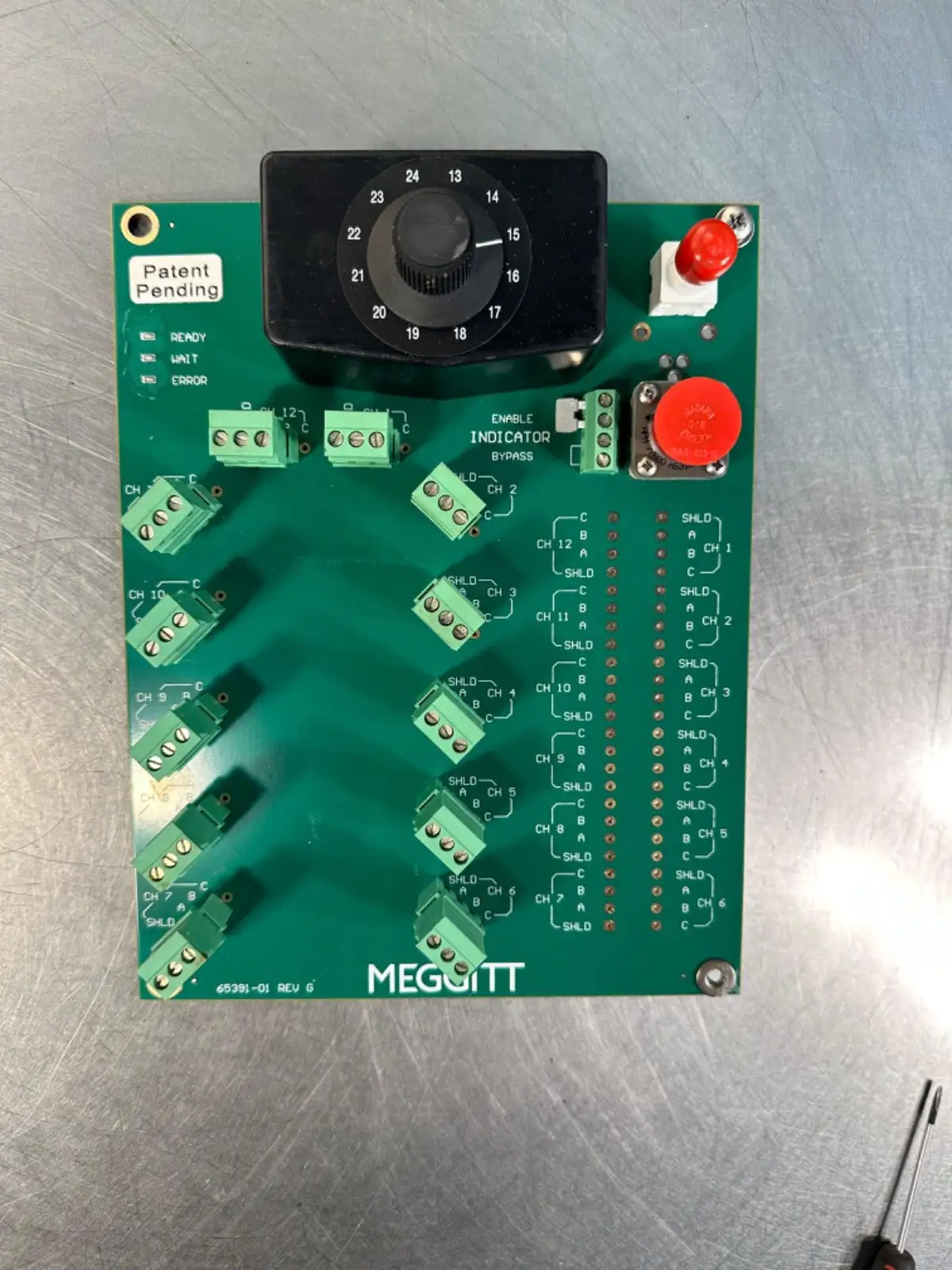 USED Meggitt 65391-01 Rev-G