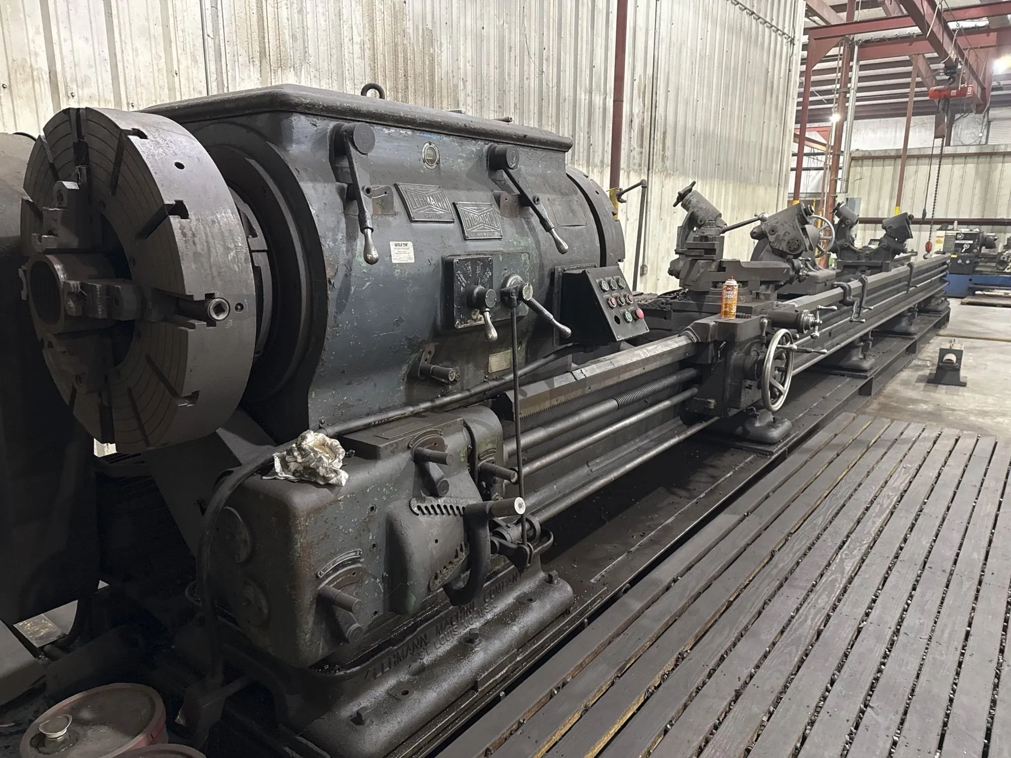 Lehman 13" through bore x 30' Bed