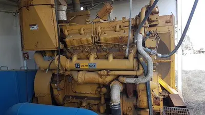 USED EMSCO F-650 TRIPLEX MUD PUMP