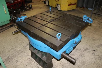Lucas Machine 36" x 36" Square Top Rotary Table