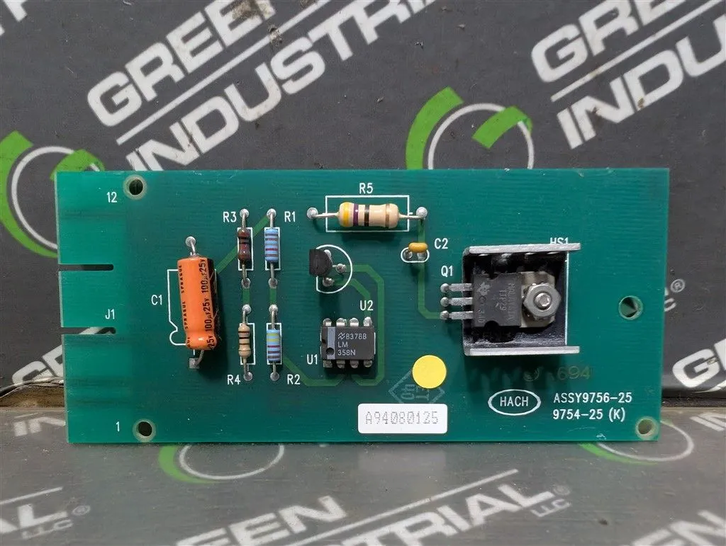 Hach Company 9756-25 Turbidity Meter Control Board 9754-25 Rev. K Used