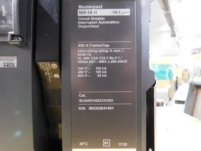 USED SQUARE D NW 08 N