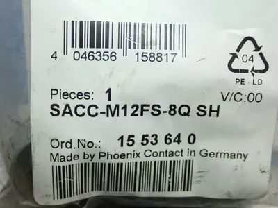 NEW PHOENIX CONTACT SACCM12FS8QSH