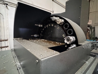 2017 DOOSAN DNM 5700 MACHINING CENTERS, VERT., N/C & CNC | Wheeler Machinery Sales (9)