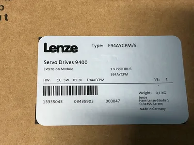 New | in-Stock LENZE E94AYCPM/S Servo Drives Ohio US | HGR 24 #1263385