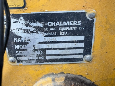 USED ALLIS CHALMERS 715 SERIES B BACKHOE