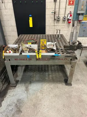 Used _UNKNOWN_ _UNKNOWN_ Welding Tables Virginia US | Myron Bowling Auctioneers Inc #1553507