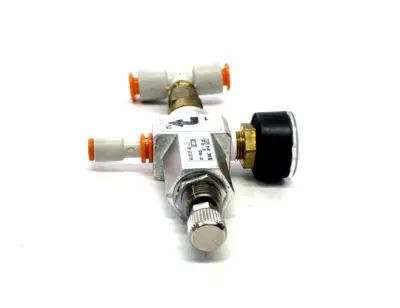 SMC ARJ310F-N01-07 Miniature Pneumatic Regulator Valve