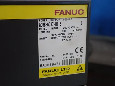 USED FANUC A06B6087H115