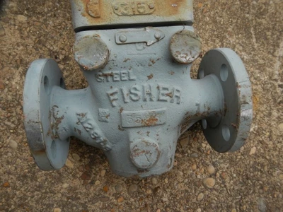 Fisher 1" 150 Class WCB Control Valve