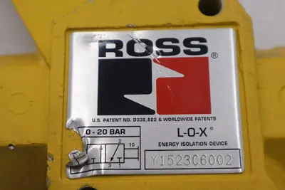 ROSS LOX PNEUMATIC VALVE  Y1523C6002 STOCK 4915