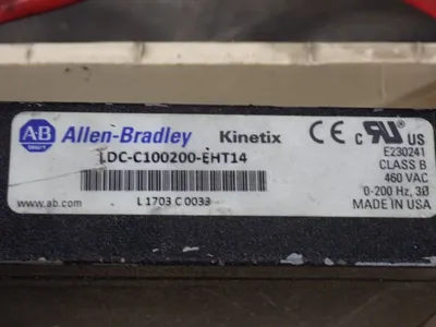 Used ALLEN BRADLEY LDCC100200EHT14 Servo Motors | HGR 24 #730789