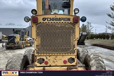 Used 1988 CHAMPION 720A Motor Graders Indiana US | Proxy Equipment #1383629