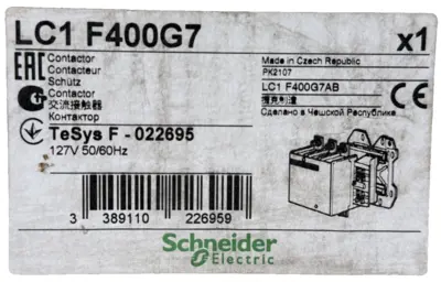 NEW Schneider Electric LC1F400G7