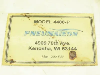 Pneumatech 4488-P Pneumatic Air Automatic Condensate Drain Valve 250psi