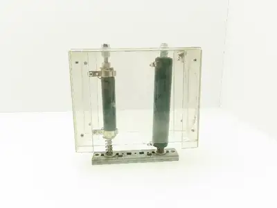 SIR Resistor Set 820O 90W | 150R 150W | DIN Rail | Acrylic Hazard Cage