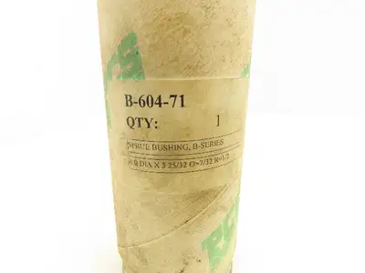 PCS B-604-71 B-Series Sprue Bushing 1/2" Radius