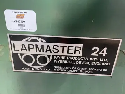 Used LAPMASTER / PAYNE PRODUCTS 24 E Lappers Ohio US | HGR 24 #1539837