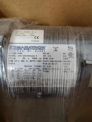 New | in-Stock Marathon 056T17F5322 A.C. Motors Kentucky US | Edwards Industrial Repair #1328964
